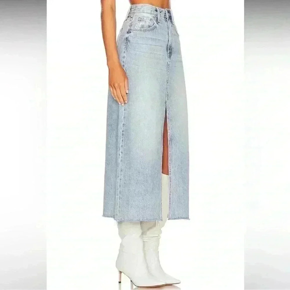 Pistola Alice High Rise Midi Skirt In Brooklyn - Picture 2 of 4